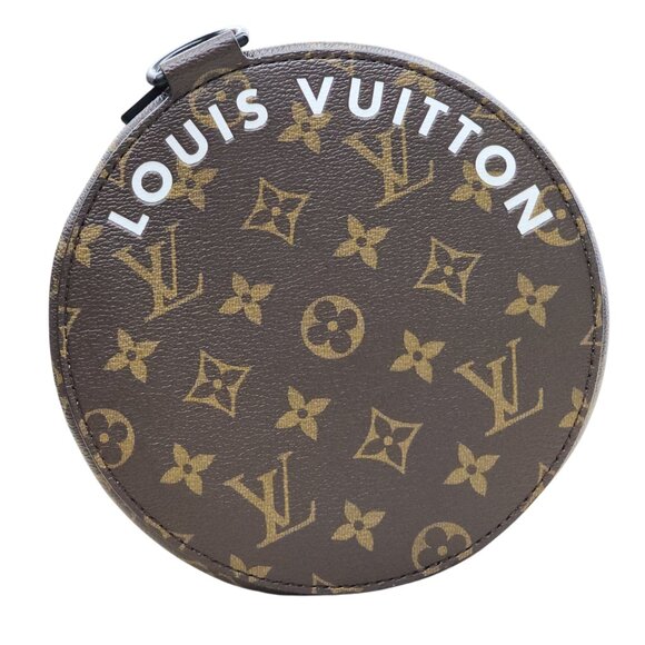 New - Louis Vuitton Soft Polochon MM Monogram Canvas Shoulder Handbag M46691 - Picture 5 of 9